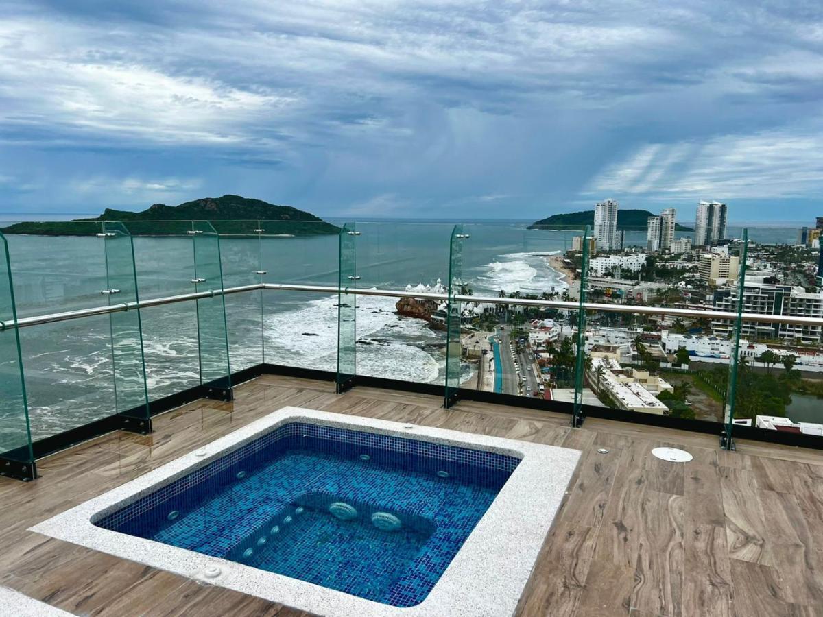 Catania Malecon 1101 Vista Panoramica Al Mar Apartment Mazatlan Exterior photo